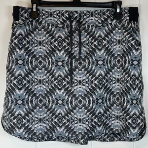 Zeroxposure Venus Skort Geometric Print Golf Tennis Activewear sz L